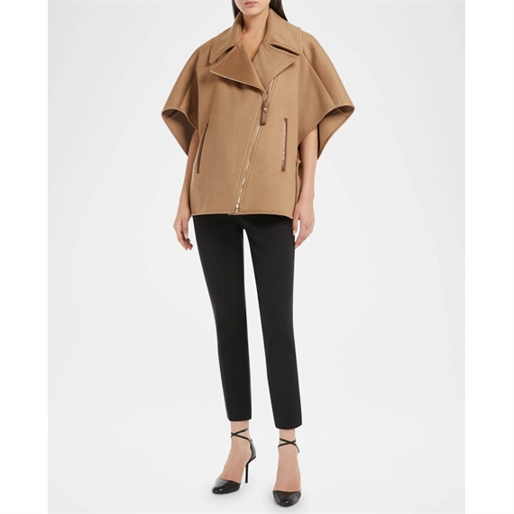 Max Mara Segnale Poncho, Camel